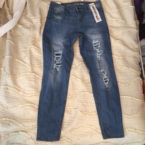 Vanilla star mid rise skinny jeans
